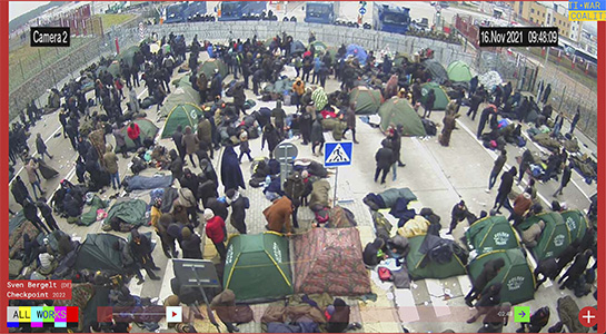 Webcam »Checkpoint Bruzgi«